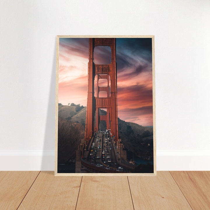 Golden Gate Bridge Vista Point - Printree.ch Aussichtspunkt, Brücke, Foto, Fotografie, Fotospot, Golden Gate Bridge, Kalifornien, Küste, Landschaft, Panorama, Reisen, San Francisco, Sehenswürdigkeit, Tourismus, unsplash