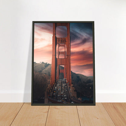 Golden Gate Bridge Vista Point - Printree.ch Aussichtspunkt, Brücke, Foto, Fotografie, Fotospot, Golden Gate Bridge, Kalifornien, Küste, Landschaft, Panorama, Reisen, San Francisco, Sehenswürdigkeit, Tourismus, unsplash