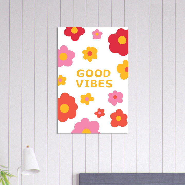 Good Vibes - Fröhliche positive Poster - Printree.ch fröhlich, zeitgenössische kunst