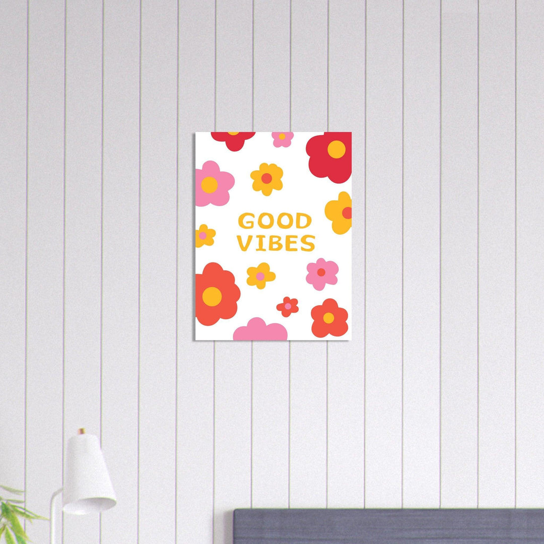Good Vibes - Fröhliche positive Poster - Printree.ch fröhlich, zeitgenössische kunst