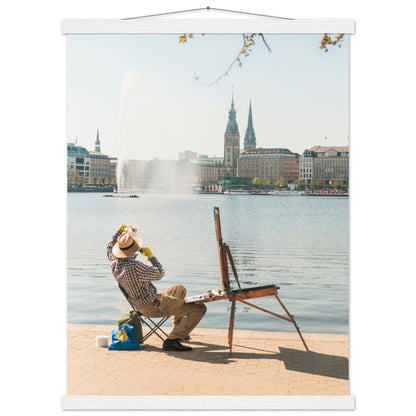 "Hamburger Alster Poster" - Printree.ch Alster, Deutschland, Foto, Fotografie, Freiluftmalerei, Hamburg, kreative Kunst, Kunst, Künstler, Landschaftsmalerei, Maler, Malerei, Natur, Reisen, Stadtbild, unsplash