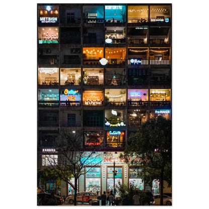 Ho-Chi-Minh-Stadt Poster - Printree.ch Architektur, Foto, Fotografie, Großstadt, Ho-Chi-Minh-Stadt, Kultur, Metropole, Moderne, Reisen, Stadtleben, Straßenleben, unsplash, Urban, Vietnam