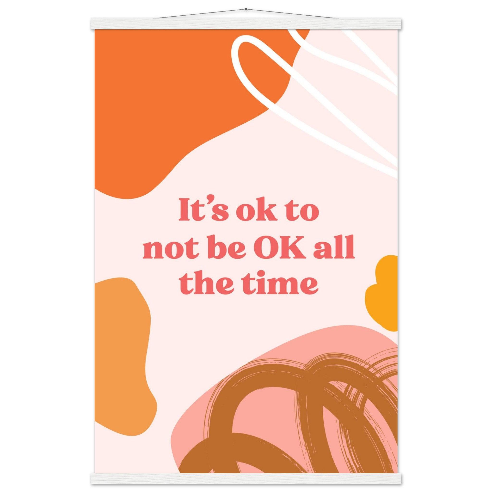 It`s Ok - Fröhliche positive Poster - Printree.ch 