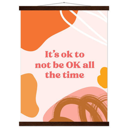 It`s Ok - Fröhliche positive Poster - Printree.ch 