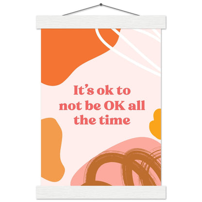 It`s Ok - Fröhliche positive Poster - Printree.ch 