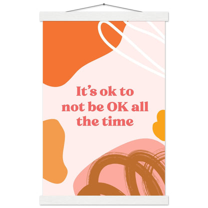 It`s Ok - Fröhliche positive Poster - Printree.ch 