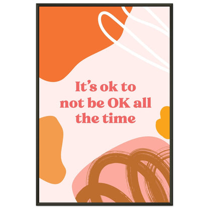 It`s Ok - Fröhliche positive Poster - Printree.ch 