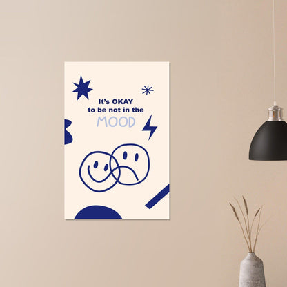 Its Okay - Fröhliche positive Poster - Printree.ch fröhlich, zeitgenössische kunst