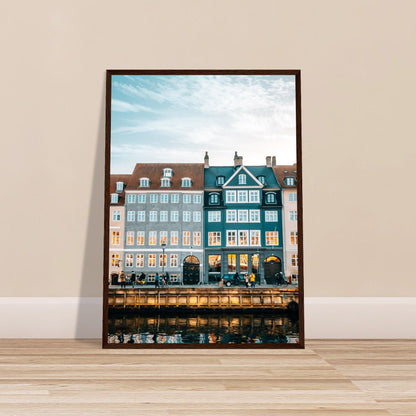 Kopenhagener Stadtposter - Printree.ch Architektur, Dänemark, Fahrradstadt, Foto, Fotografie, Kopenhagen, Kultur, Meer, Nyhavn, Reisen, Schloss Christiansborg, Skandinavien, Stadt, Tivoli, unsplash