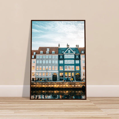 Kopenhagener Stadtposter - Printree.ch Architektur, Dänemark, Fahrradstadt, Foto, Fotografie, Kopenhagen, Kultur, Meer, Nyhavn, Reisen, Schloss Christiansborg, Skandinavien, Stadt, Tivoli, unsplash