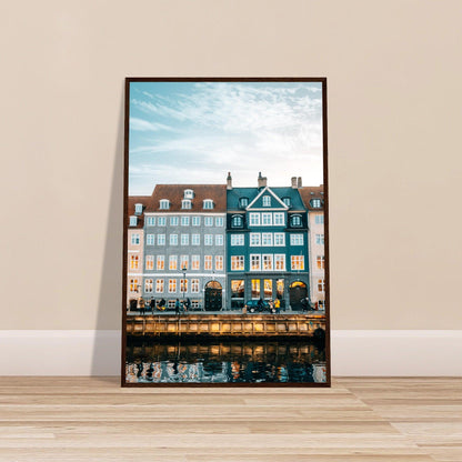 Kopenhagener Stadtposter - Printree.ch Architektur, Dänemark, Fahrradstadt, Foto, Fotografie, Kopenhagen, Kultur, Meer, Nyhavn, Reisen, Schloss Christiansborg, Skandinavien, Stadt, Tivoli, unsplash