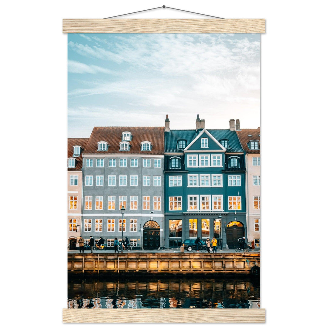 Kopenhagener Stadtposter - Printree.ch Architektur, Dänemark, Fahrradstadt, Foto, Fotografie, Kopenhagen, Kultur, Meer, Nyhavn, Reisen, Schloss Christiansborg, Skandinavien, Stadt, Tivoli, unsplash
