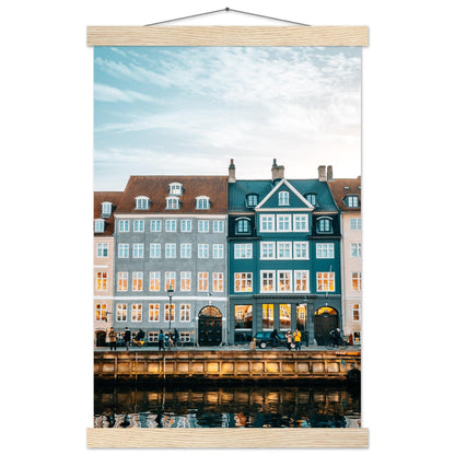 Kopenhagener Stadtposter - Printree.ch Architektur, Dänemark, Fahrradstadt, Foto, Fotografie, Kopenhagen, Kultur, Meer, Nyhavn, Reisen, Schloss Christiansborg, Skandinavien, Stadt, Tivoli, unsplash