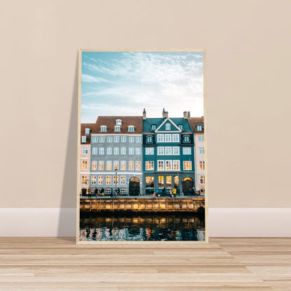 Kopenhagener Stadtposter - Printree.ch Architektur, Dänemark, Fahrradstadt, Foto, Fotografie, Kopenhagen, Kultur, Meer, Nyhavn, Reisen, Schloss Christiansborg, Skandinavien, Stadt, Tivoli, unsplash