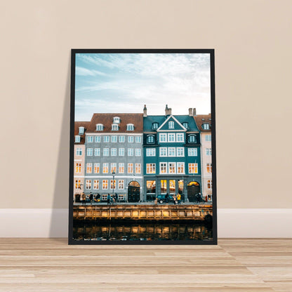 Kopenhagener Stadtposter - Printree.ch Architektur, Dänemark, Fahrradstadt, Foto, Fotografie, Kopenhagen, Kultur, Meer, Nyhavn, Reisen, Schloss Christiansborg, Skandinavien, Stadt, Tivoli, unsplash