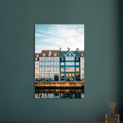 Kopenhagener Stadtposter - Printree.ch Architektur, Dänemark, Fahrradstadt, Foto, Fotografie, Kopenhagen, Kultur, Meer, Nyhavn, Reisen, Schloss Christiansborg, Skandinavien, Stadt, Tivoli, unsplash