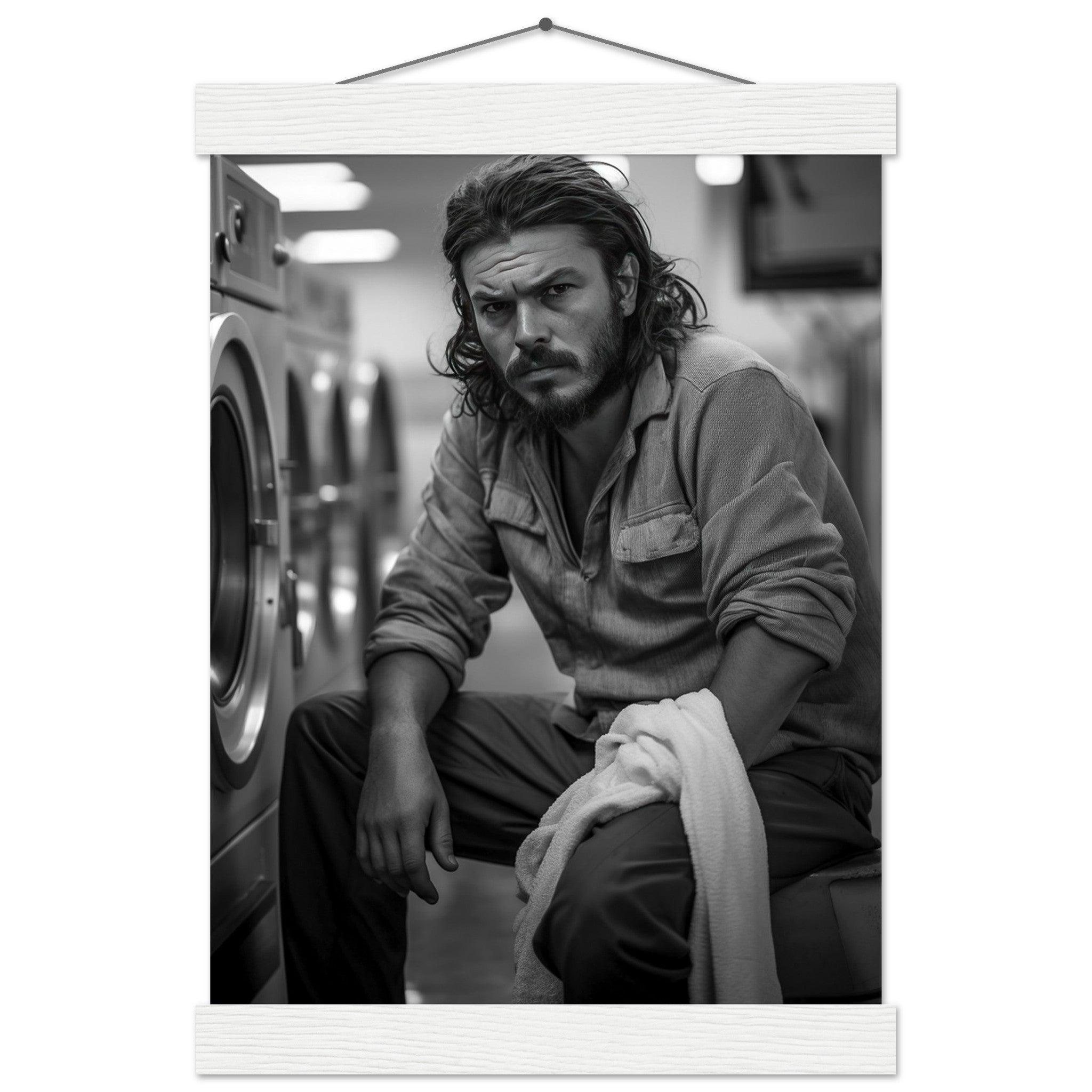 Laundry Day Che Guevara - Printree.ch AI, Andri Hofmann, Poster, Raumfahrt