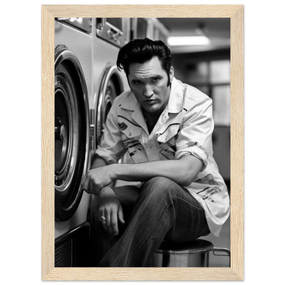 Laundry Day Elvis Presley - Printree.ch AI, Andri Hofmann, Poster, Raumfahrt