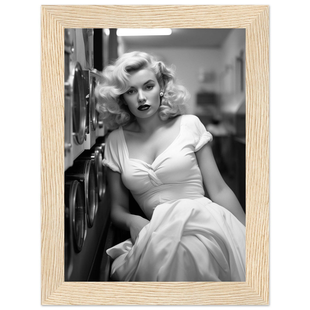 Laundry Day Marilyn Monroe - Printree.ch AI, Andri Hofmann, Poster, Raumfahrt