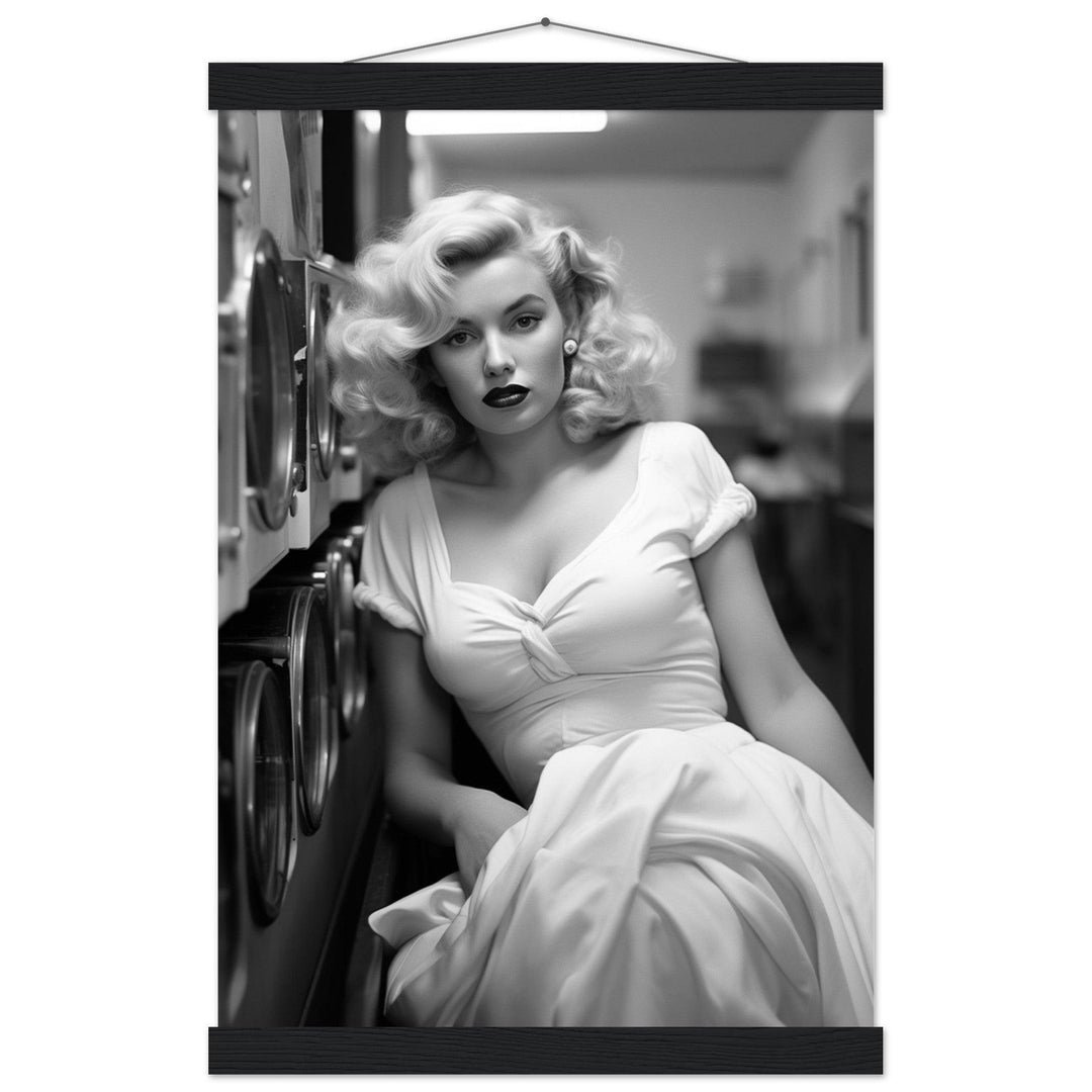 Laundry Day Marilyn Monroe - Printree.ch AI, Andri Hofmann, Poster, Raumfahrt