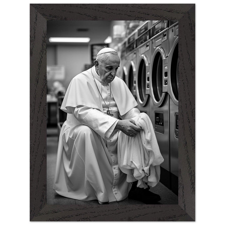 Laundry Day Pope Franziskus - Printree.ch AI, Andri Hofmann, Poster, Raumfahrt