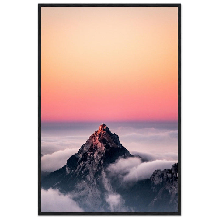 Majestätischer Bergblick aus der Luft - Printree.ch alpin, Unsplash