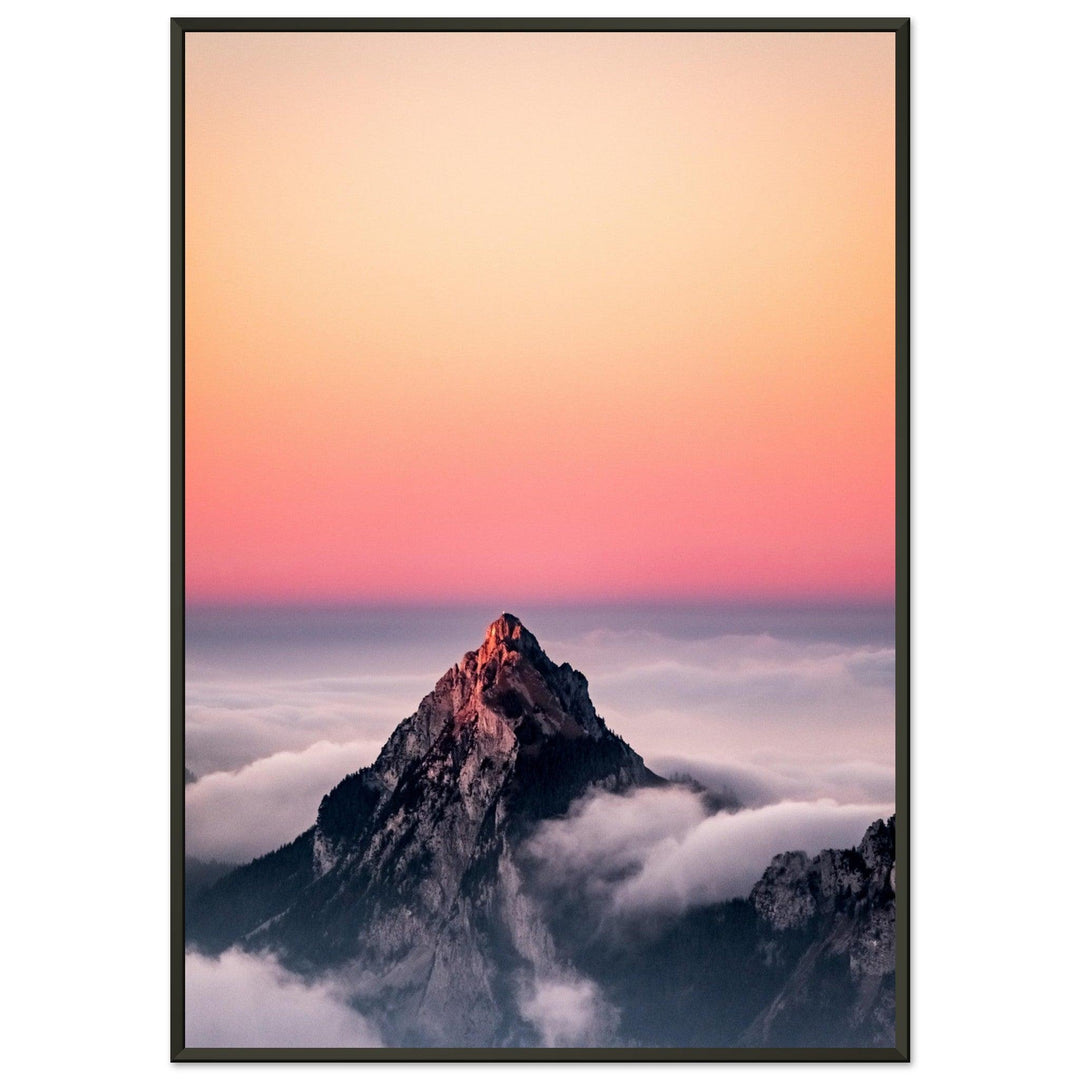 Majestätischer Bergblick aus der Luft - Printree.ch alpin, Unsplash