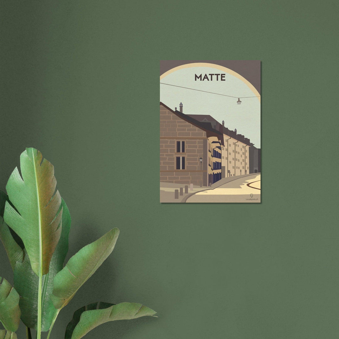 Matte - Printree.ch bern, Localspot, Minimalismus, schweiz