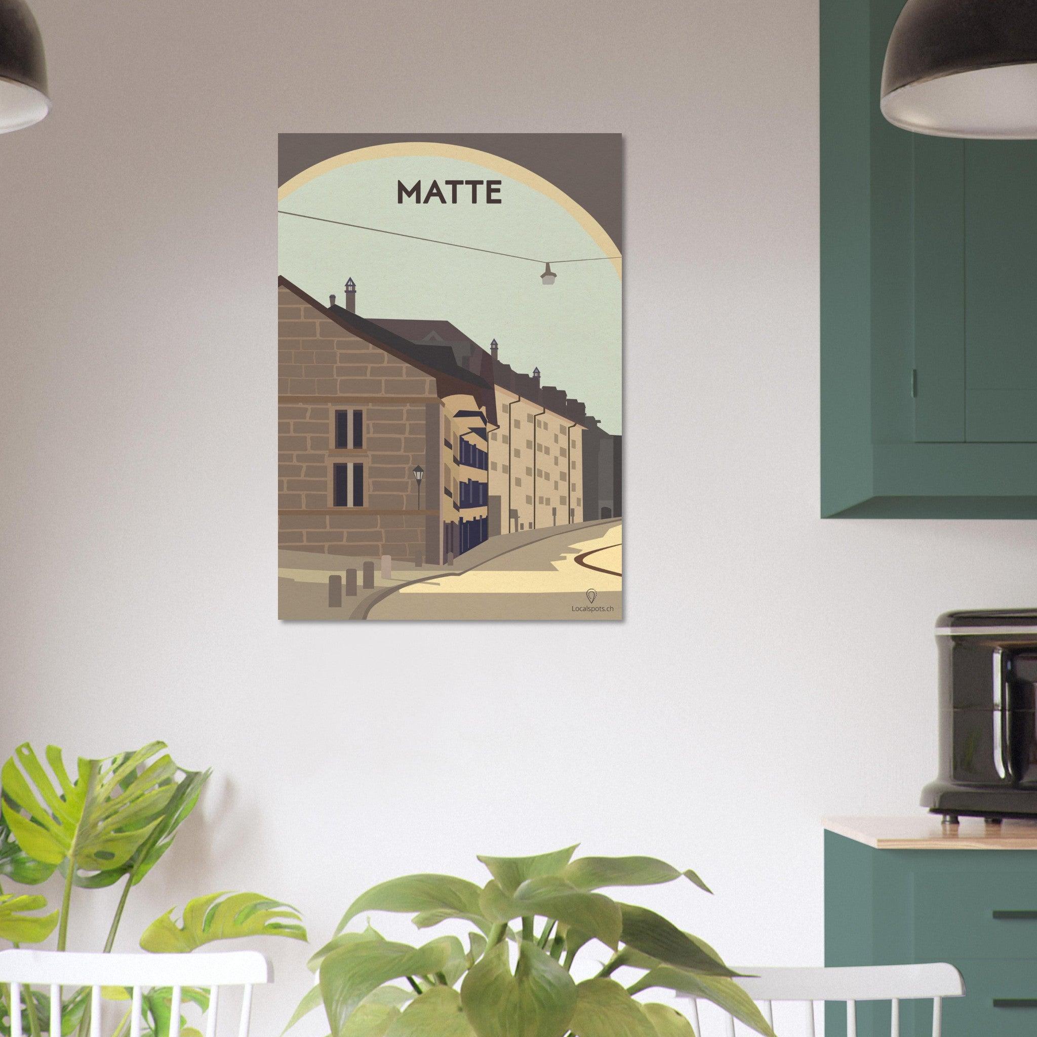 Matte - Printree.ch bern, Localspot, Minimalismus, schweiz