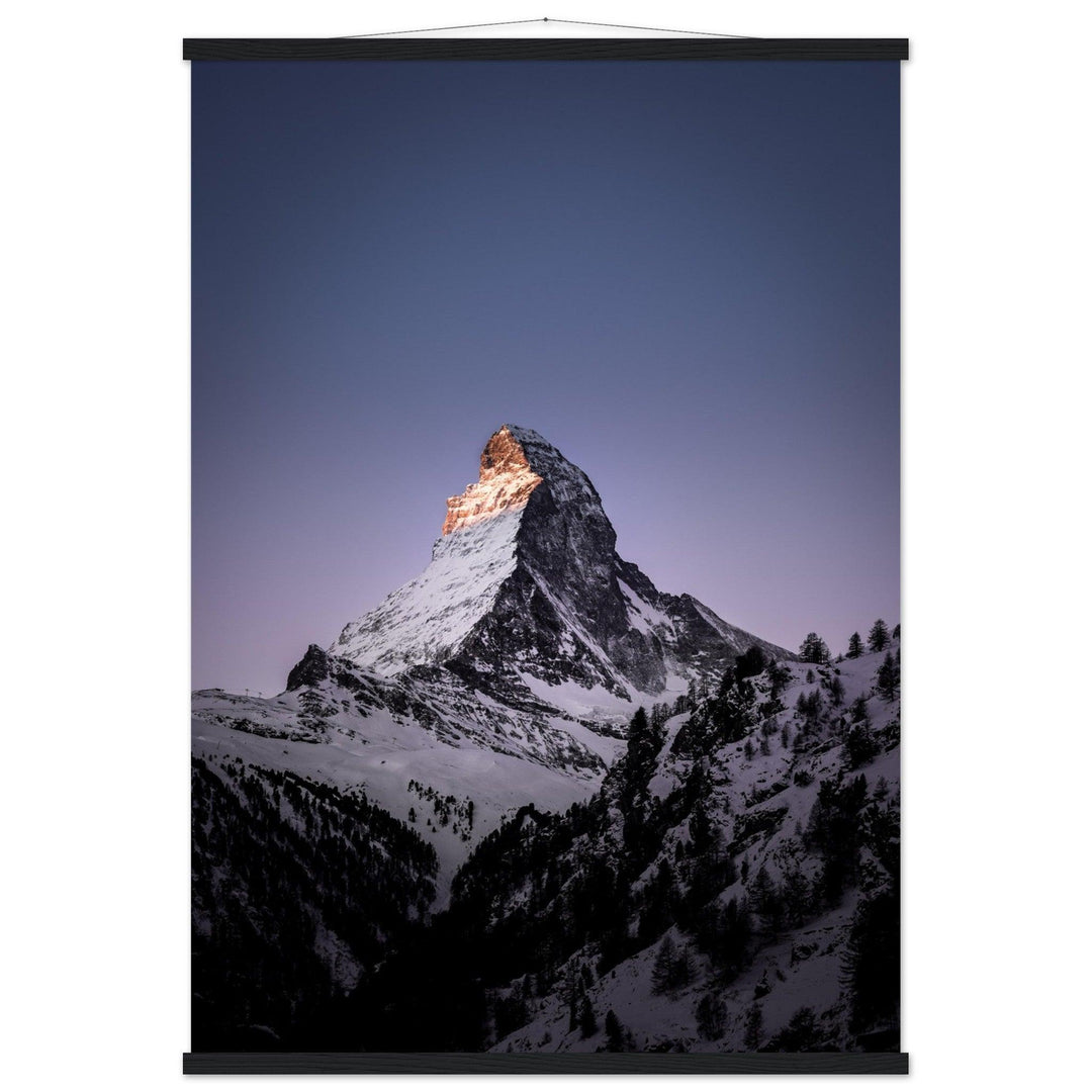Matterhorn - Printree.ch Alpen, Berge, Berglandschaft, Foto, Fotografie, Gipfel, Matterhorn, Natur, Panorama, Schnee, Schweiz, unsplash, Winterlandschaft