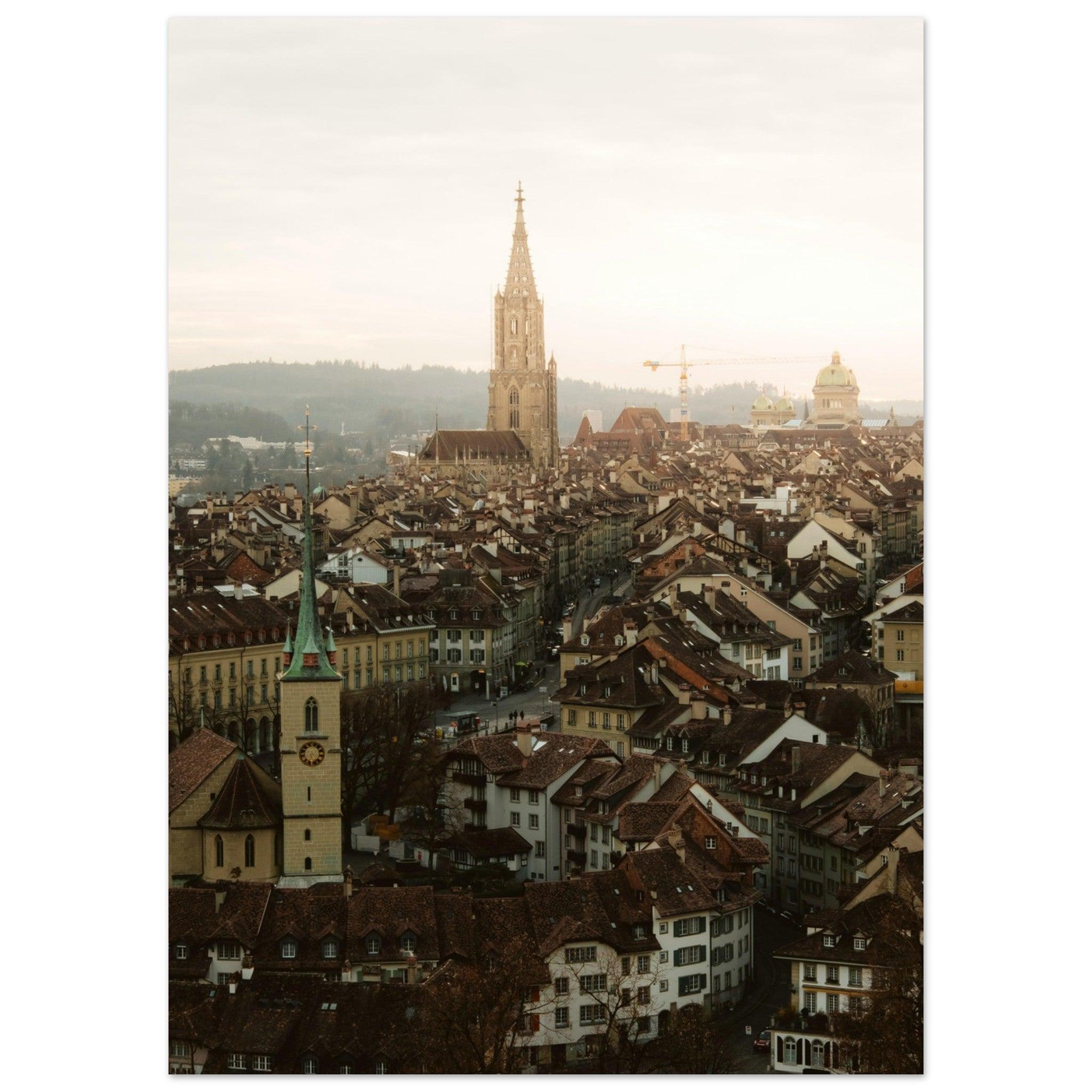 Morgenstimmung über Bern - Printree.ch alpin, Unsplash