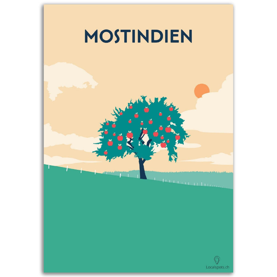 Mostindien - Printree.ch Localspot, Minimal, Minimalismus