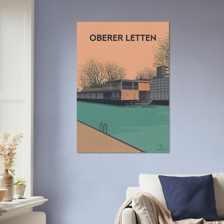 Obere Letten - Züri - Printree.ch Localspot, Minimalismus, Zürich