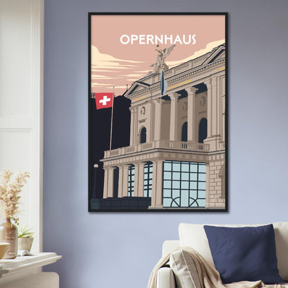 Opernhaus Zürich - Printree.ch Localspot, Minimal, Minimalismus