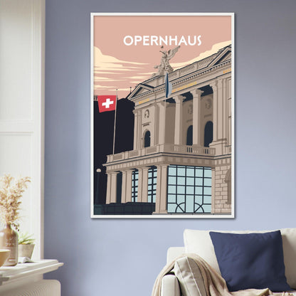 Opernhaus Zürich - Printree.ch Localspot, Minimal, Minimalismus