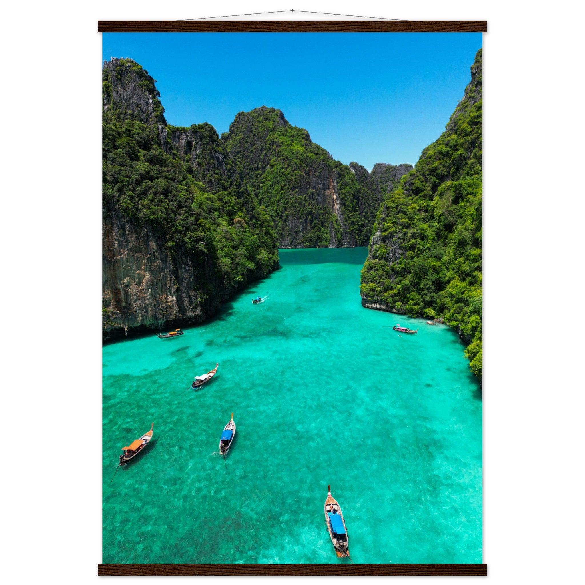 Pi Leh Bay (Pi Leh Lagoon), Andaman Sea, Mueang Krabi District, Krabi, Thailand - Printree.ch Andamanisches Meer, Bootstour, Foto, Fotografie, Inseln, Krabi, Küstenlandschaft, Mueang Krabi Bezirk, Naturschönheit, Pi Leh Bay, Pi Leh Lagoon, Reisen, Thailand, türkisfarbenes Wasser, unsplash