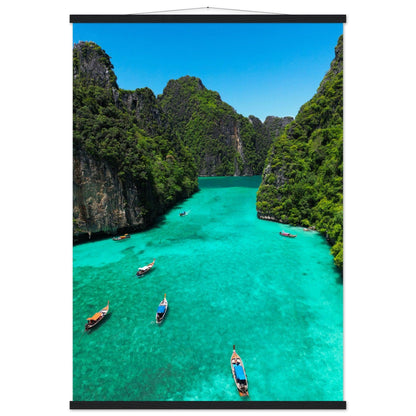 Pi Leh Bay (Pi Leh Lagoon), Andaman Sea, Mueang Krabi District, Krabi, Thailand - Printree.ch Andamanisches Meer, Bootstour, Foto, Fotografie, Inseln, Krabi, Küstenlandschaft, Mueang Krabi Bezirk, Naturschönheit, Pi Leh Bay, Pi Leh Lagoon, Reisen, Thailand, türkisfarbenes Wasser, unsplash