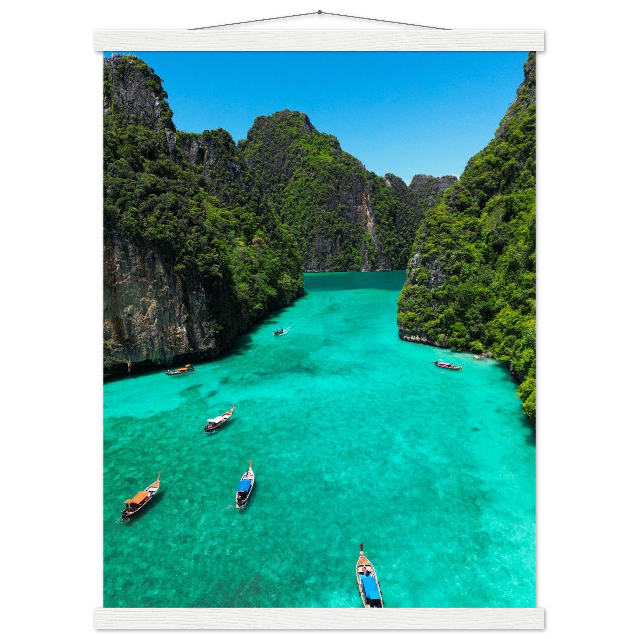 Pi Leh Bay (Pi Leh Lagoon), Andaman Sea, Mueang Krabi District, Krabi, Thailand - Printree.ch Andamanisches Meer, Bootstour, Foto, Fotografie, Inseln, Krabi, Küstenlandschaft, Mueang Krabi Bezirk, Naturschönheit, Pi Leh Bay, Pi Leh Lagoon, Reisen, Thailand, türkisfarbenes Wasser, unsplash