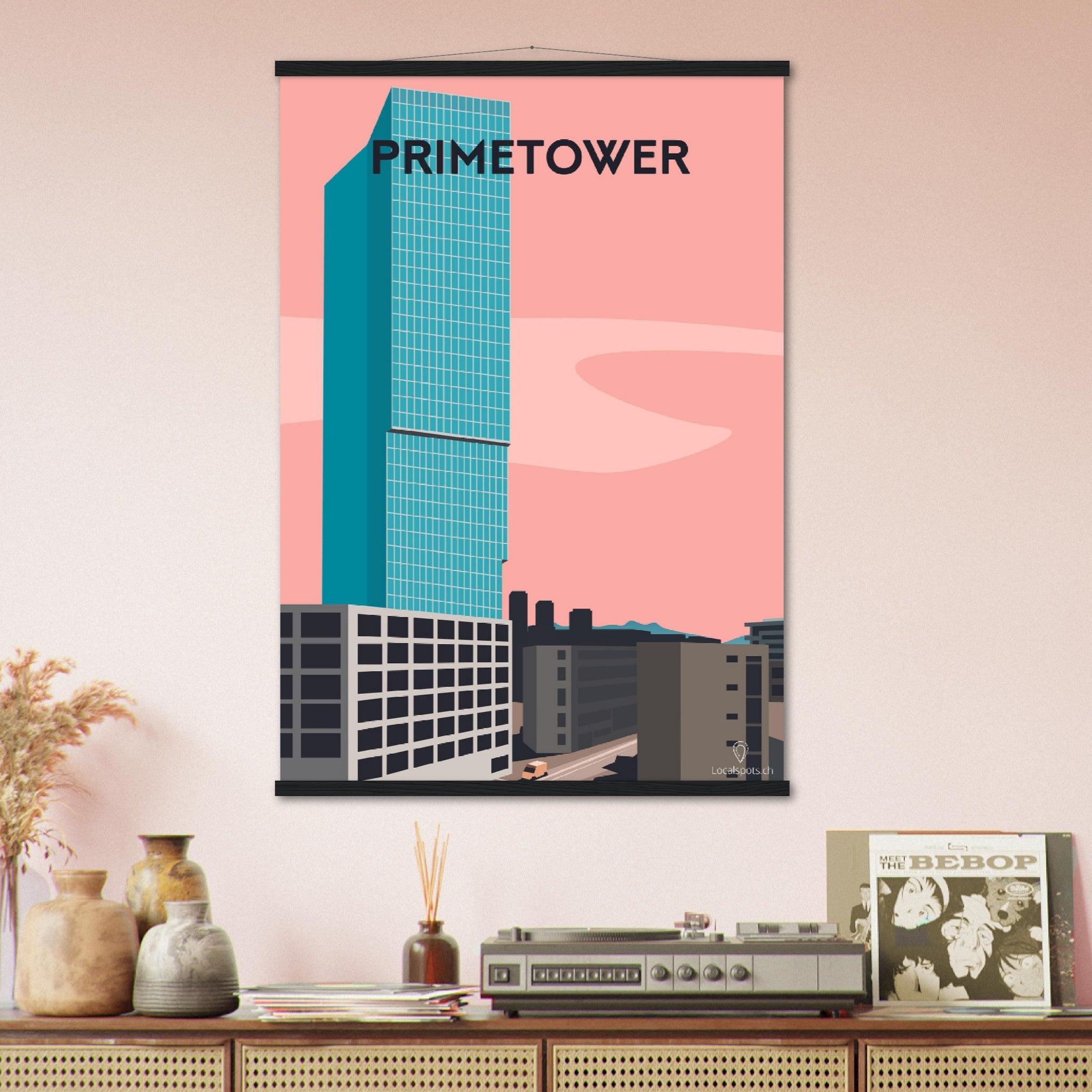 Primetower - Printree.ch alt, blau, blick, europa, europäisch, Localspot, Minimal, Minimalismus, reise, schweiz, stadt, stadtbild, tourismus, tourist, urban, wahrzeichen, zürich