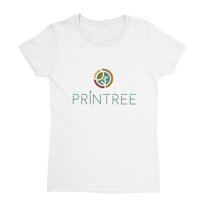 Printree Damen-T-Shirt mit Rundhalsausschnitt - Printree.ch Fan - Shop