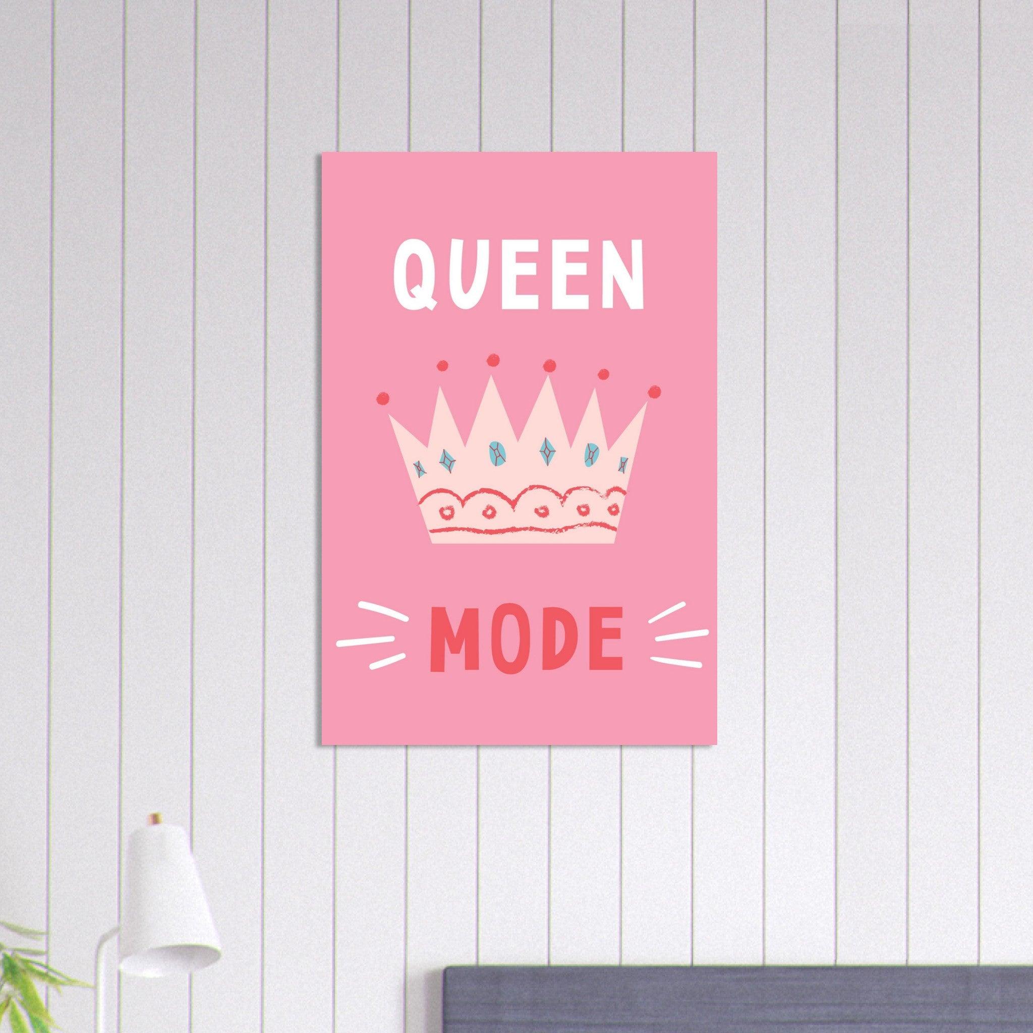 Queen Mode - Fröhliche positive Poster - Printree.ch fröhlich, zeitgenössische kunst