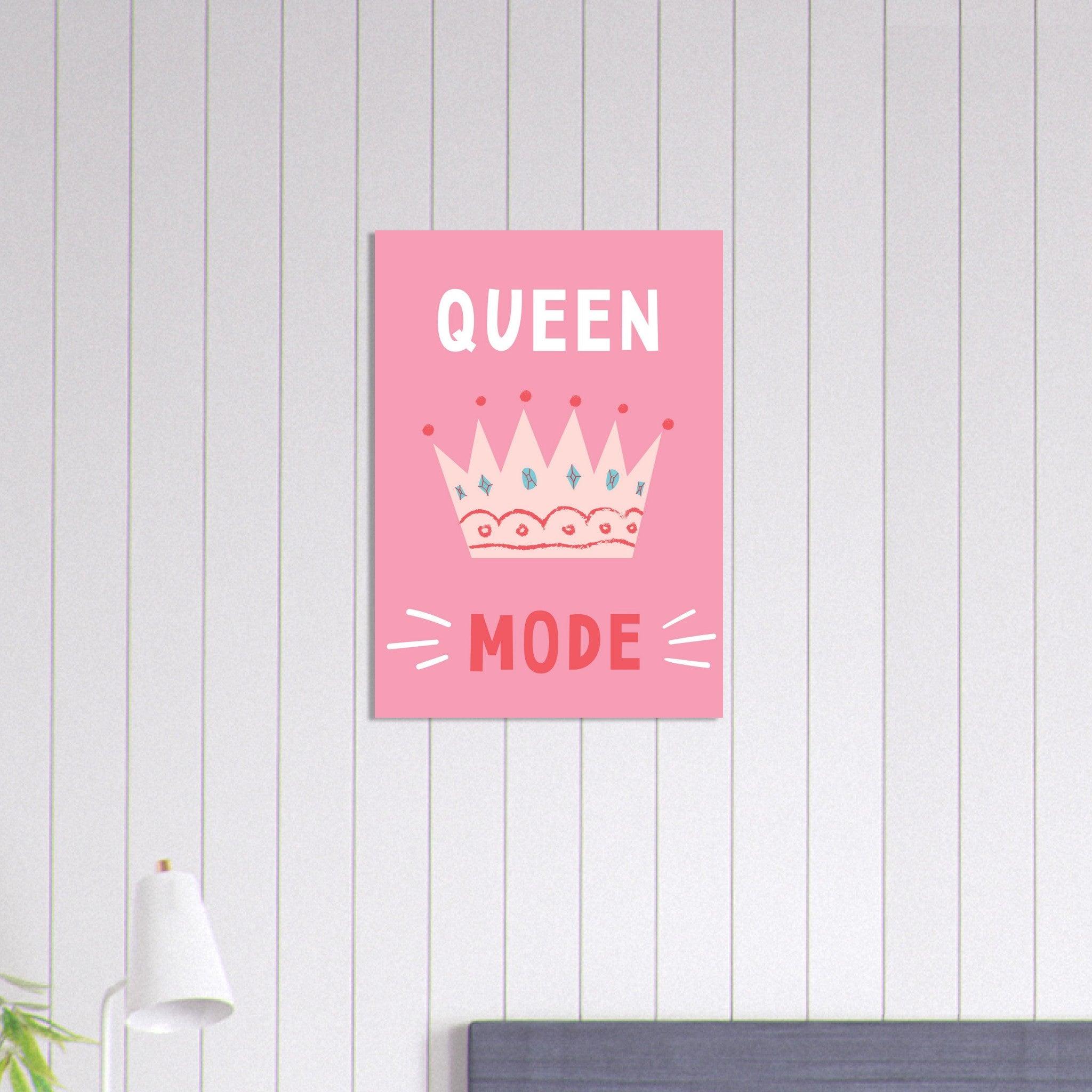 Queen Mode - Fröhliche positive Poster - Printree.ch fröhlich, zeitgenössische kunst