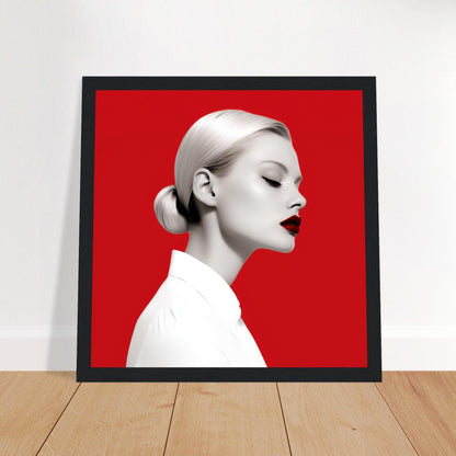 Rouge Serenity - Printree.ch farbig, Kunstdruck, mehrfarbig, Pop ART, Pop-Kultur, poptonicart, zeitgenössische kunst