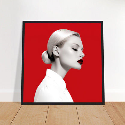 Rouge Serenity - Printree.ch farbig, Kunstdruck, mehrfarbig, Pop ART, Pop-Kultur, poptonicart, zeitgenössische kunst