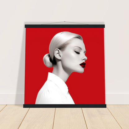 Rouge Serenity - Printree.ch farbig, Kunstdruck, mehrfarbig, Pop ART, Pop-Kultur, poptonicart, zeitgenössische kunst