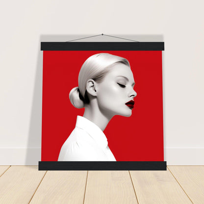 Rouge Serenity - Printree.ch farbig, Kunstdruck, mehrfarbig, Pop ART, Pop-Kultur, poptonicart, zeitgenössische kunst