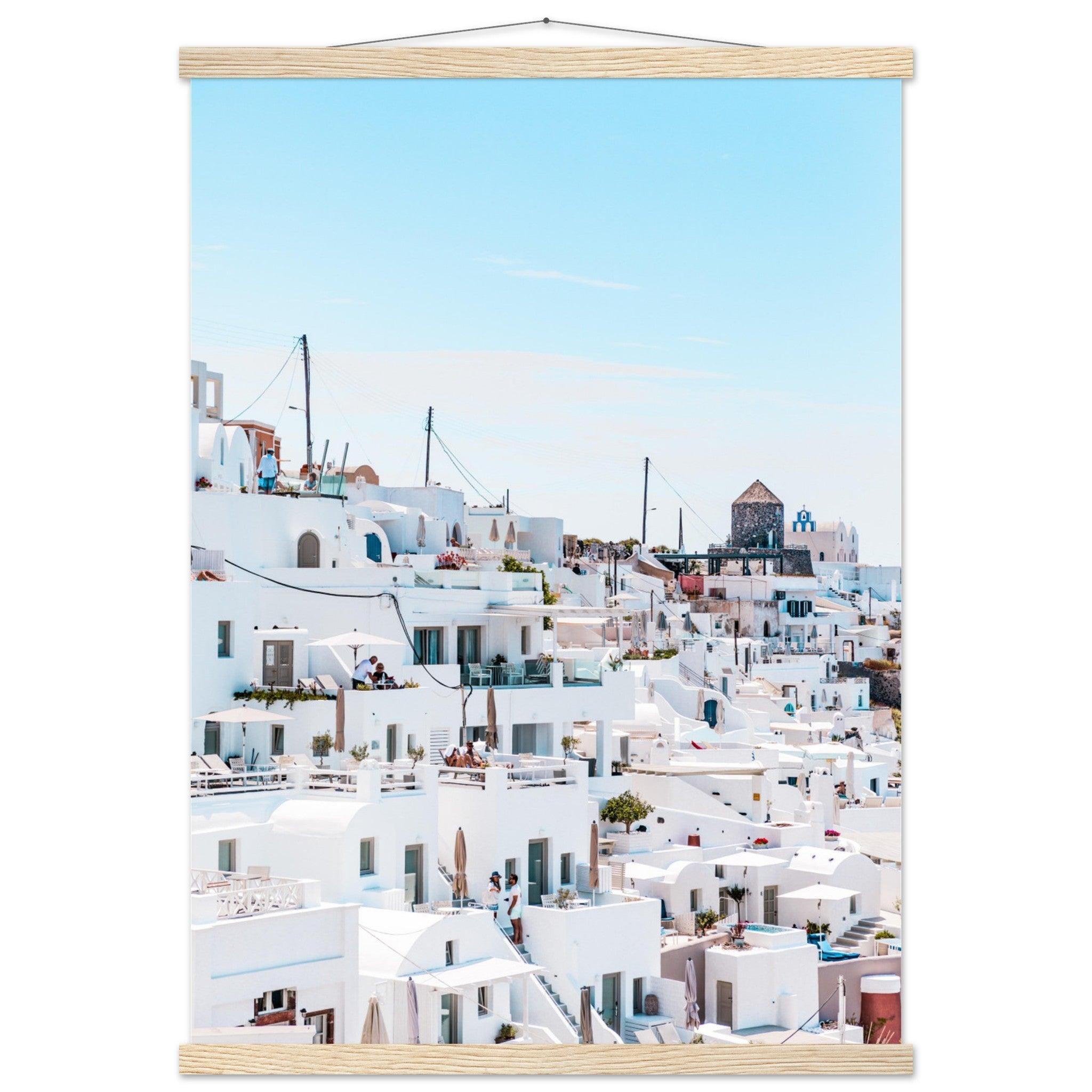 Santorini, Greece - Printree.ch Caldera, Foto, Fotografie, Griechenland, Insel, Kykladen, Oia, Reisen, Santorini, Sonnenuntergang, unsplash, Urlaub, Vulkan, weiße Häuser, Ägäis