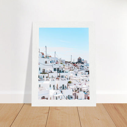 Santorini, Greece - Printree.ch Caldera, Foto, Fotografie, Griechenland, Insel, Kykladen, Oia, Reisen, Santorini, Sonnenuntergang, unsplash, Urlaub, Vulkan, weiße Häuser, Ägäis