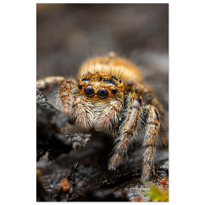 Springspinne #6 - Printree.ch Auge, Blume, Farbe, farbig, Fauna, Fliege, Frühling, grün, im Freien, Insekt, Käfer, Makro, Martin_Reichenbach, Nahaufnahme, Natur, natürlich, Pflanze, schön, Sommer, Tierwelt, Umwelt, wild