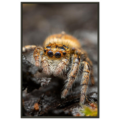 Springspinne #6 - Printree.ch Auge, Blume, Farbe, farbig, Fauna, Fliege, Frühling, grün, im Freien, Insekt, Käfer, Makro, Martin_Reichenbach, Nahaufnahme, Natur, natürlich, Pflanze, schön, Sommer, Tierwelt, Umwelt, wild